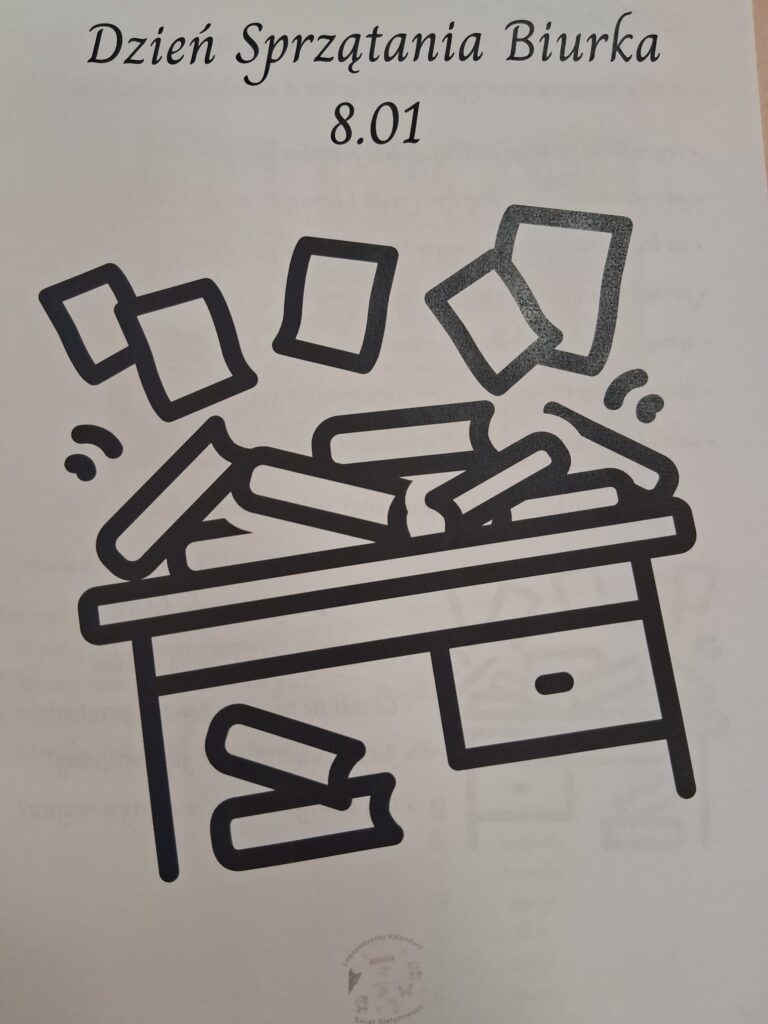 Dzień sprzątania biurka