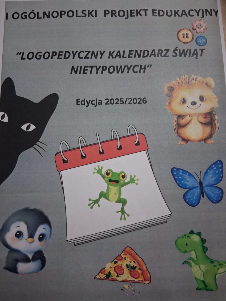 Projekt Logopoedyczny - Kalendarz świąt nietypowych