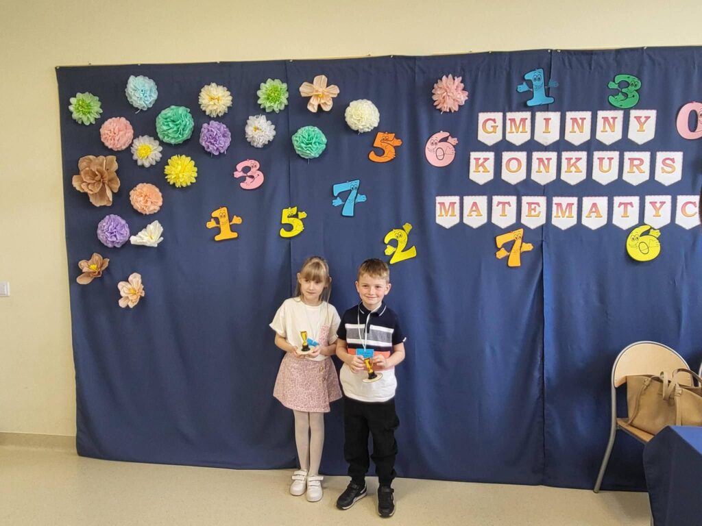 Konkurs matematyczny  Starym Cykarzewie